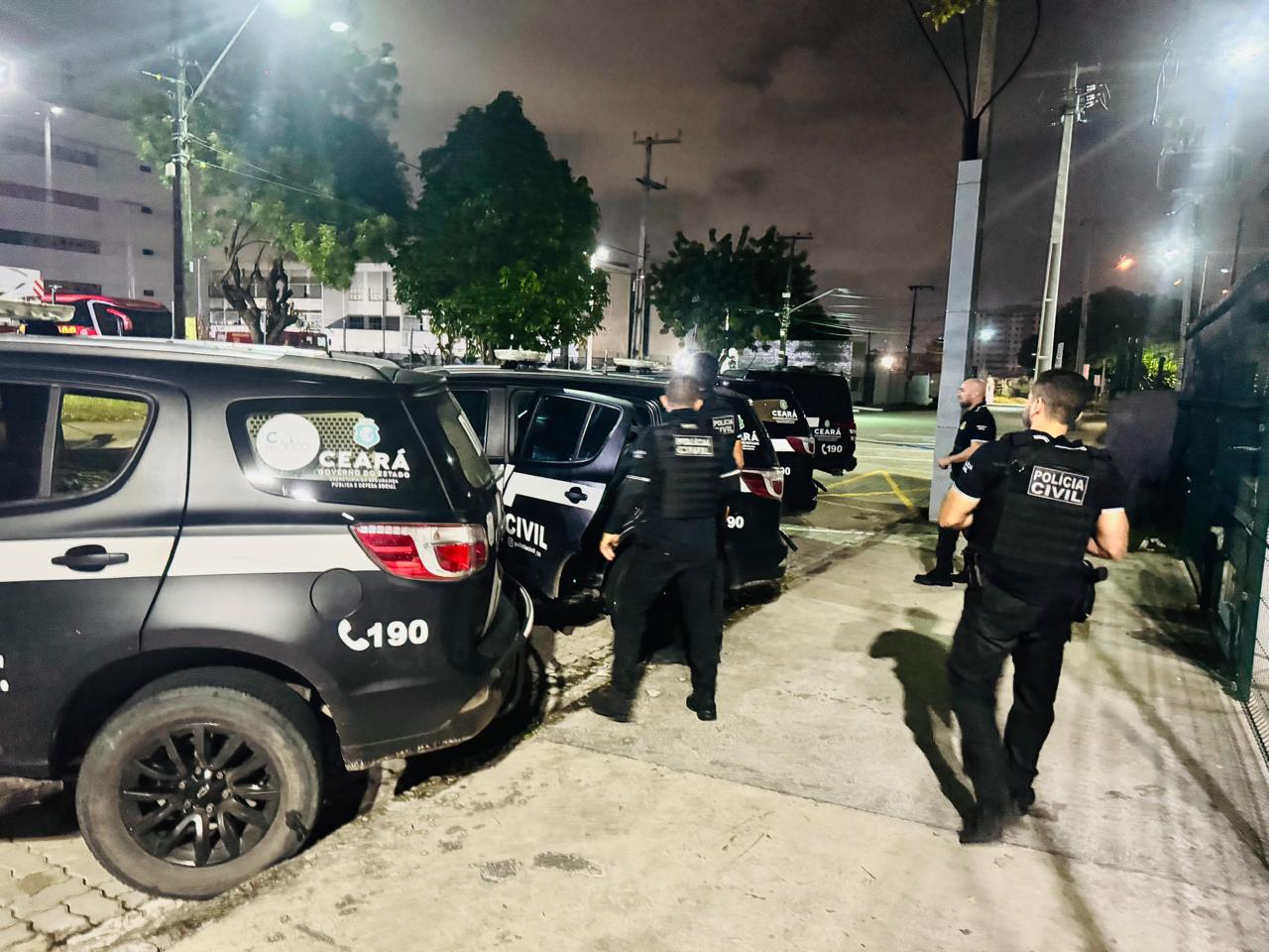 Operação da Polícia Civil cumpre 21 mandados no Sul do Ceará